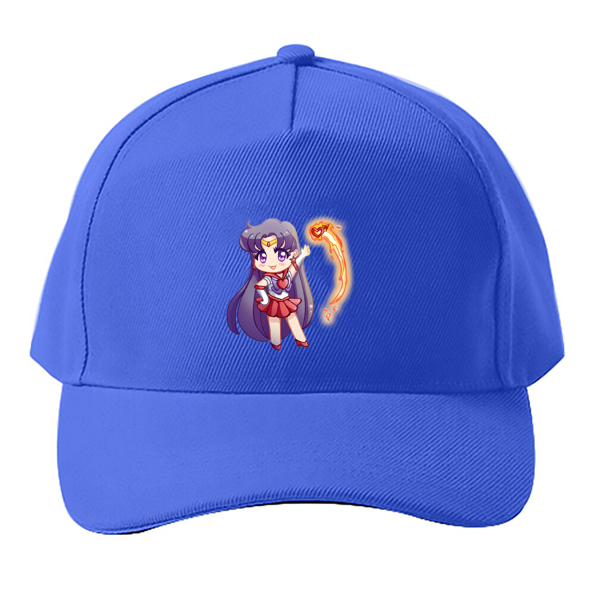（画像用） 美少女戦士セーラームーン 火野レイ ひの レイ Sailor Moon Hino Rei （セーラーマーズ,Sailor Mars） ベースボールキャップ 綿100％ 男女兼用 帽子 スポーツ